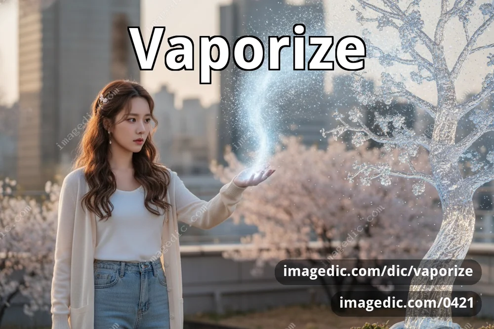 vaporize
