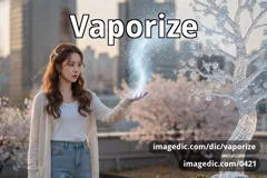 vaporize