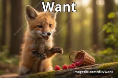 want