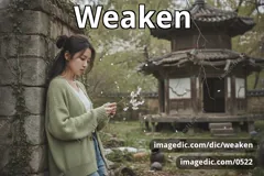 weaken