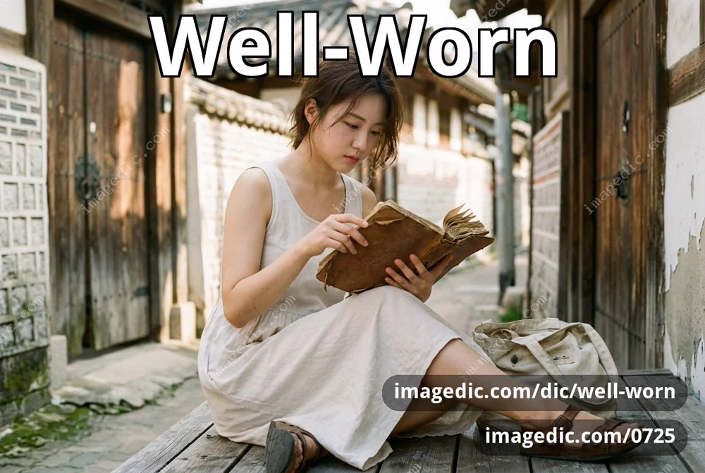 well-worn