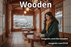 wooden
