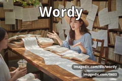 wordy