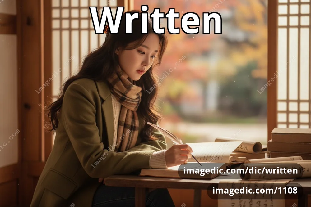 written