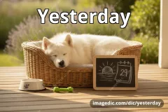 yesterday