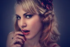 blonde