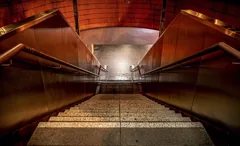 downwards