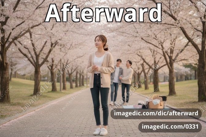 afterward
