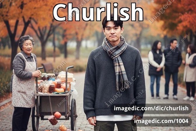 churlish