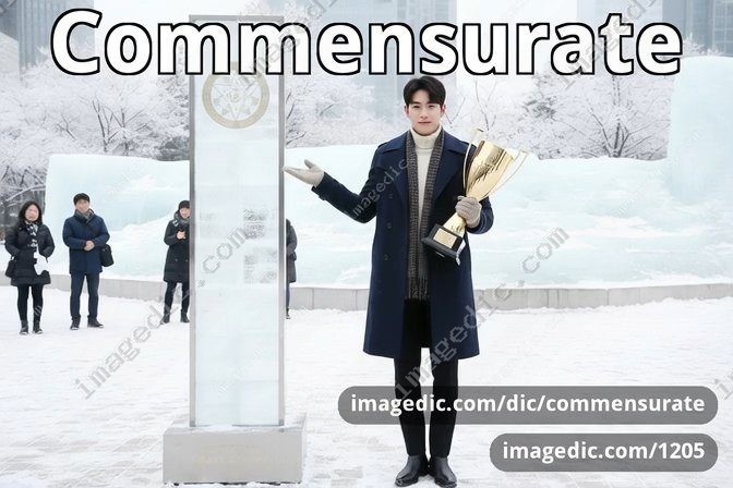 commensurate