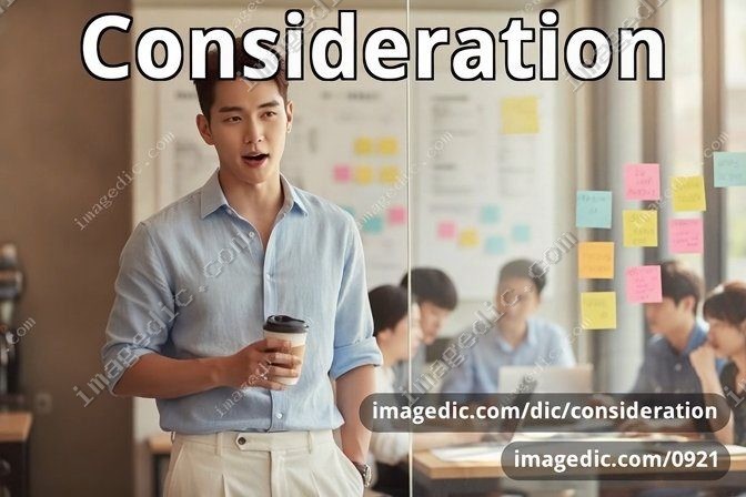 consideration