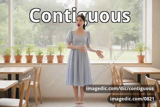 contiguous
