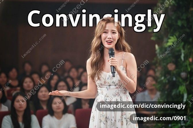 convincingly