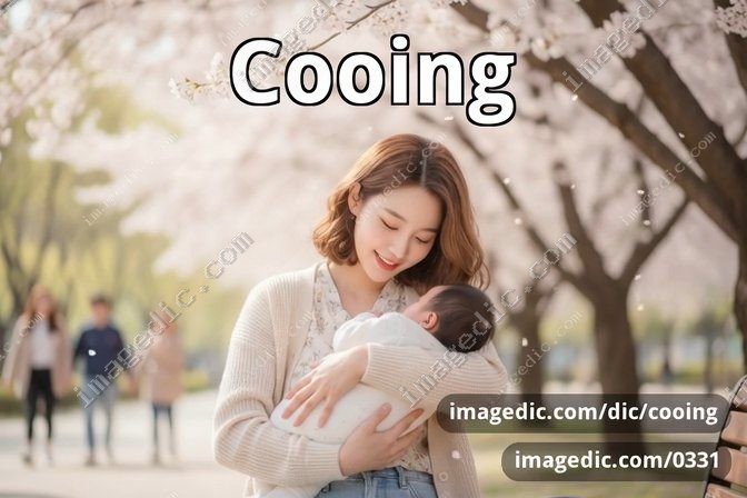 cooing