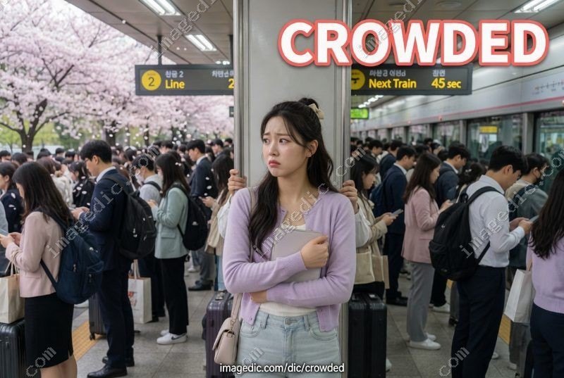 crowded