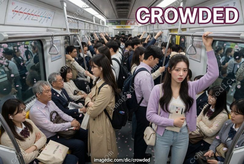 crowded
