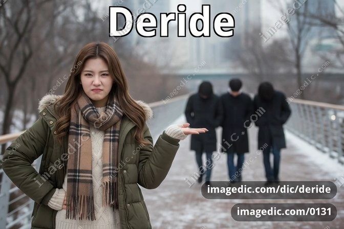 deride