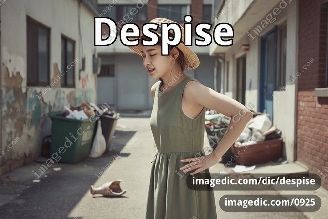 despise