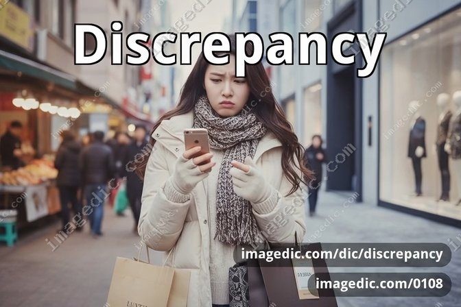 discrepancy