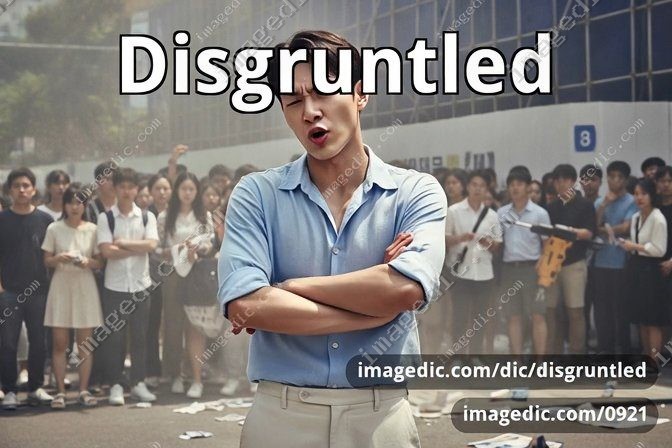 disgruntled