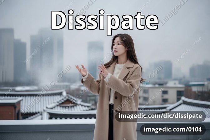 dissipate