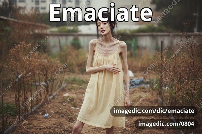 emaciate