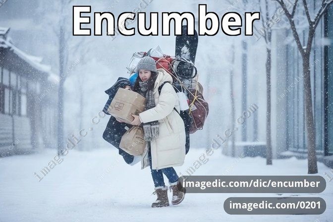 encumber
