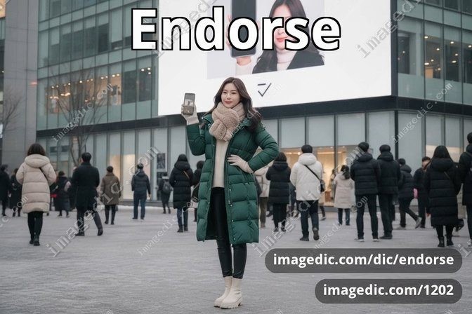 endorse