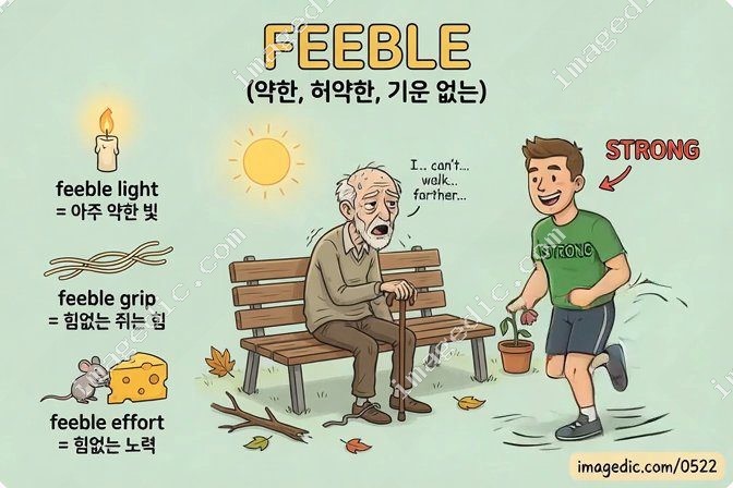feeble