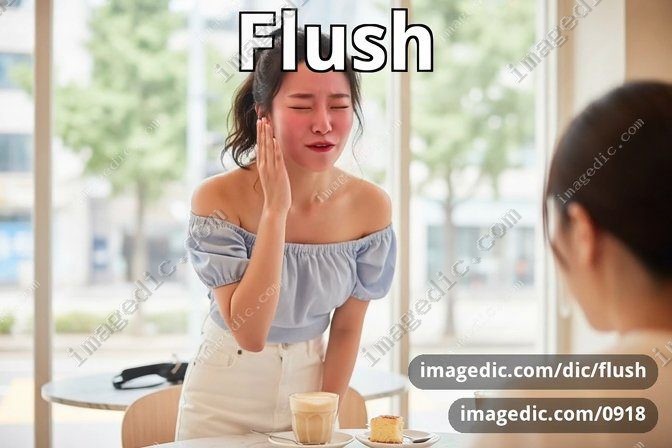 flush