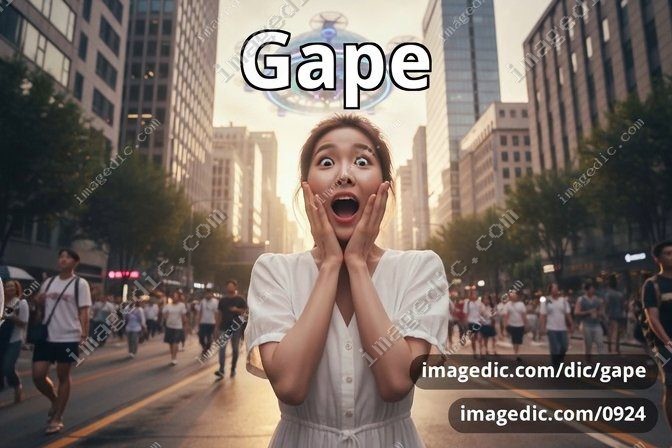 gape