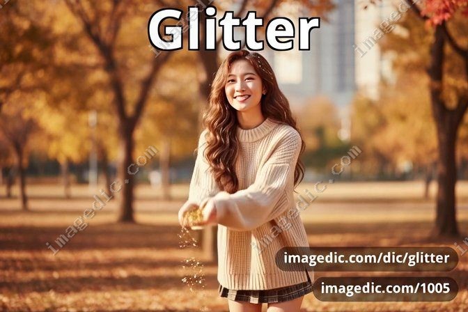 glitter