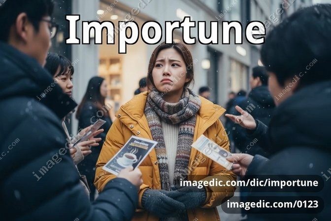 importune