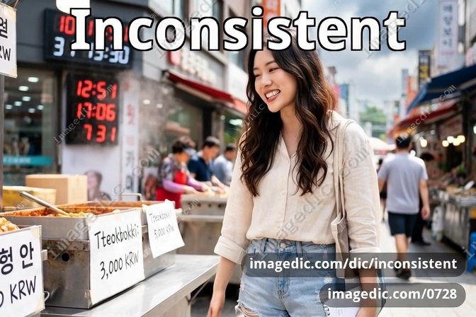 inconsistent