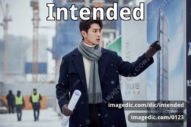intended