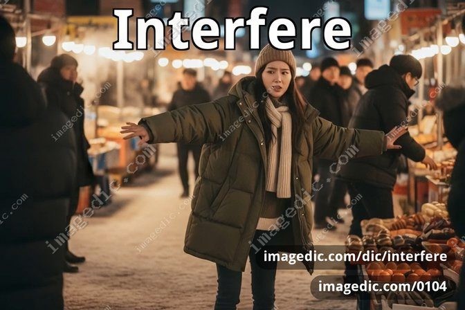 interfere