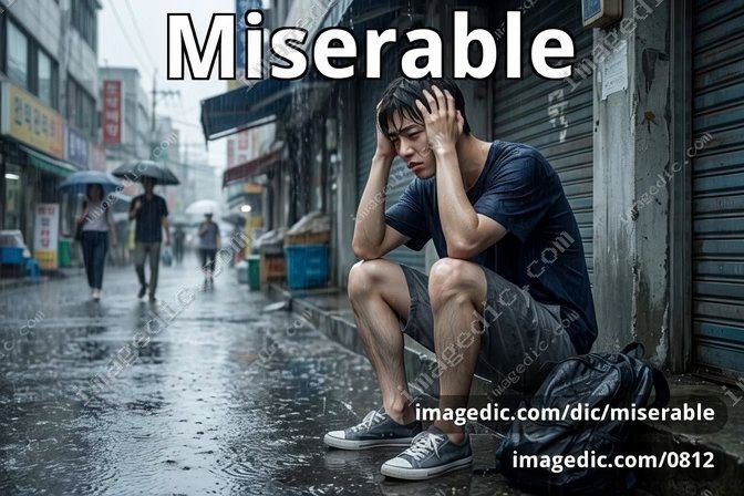 miserable