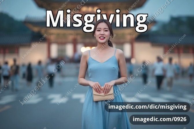 misgiving