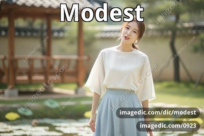 modest