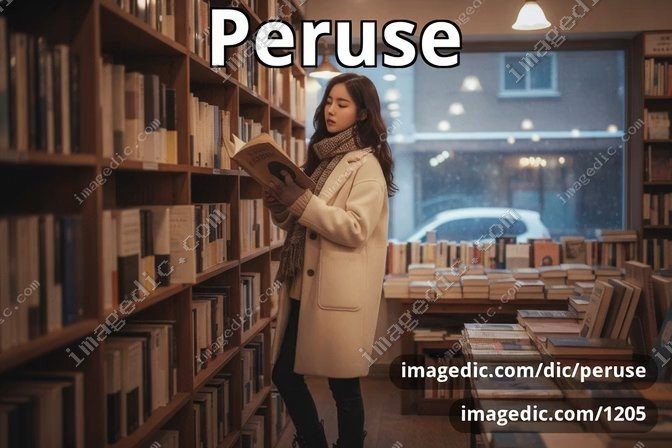 peruse