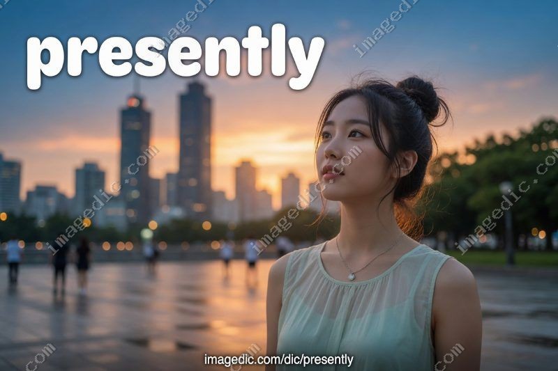 presently