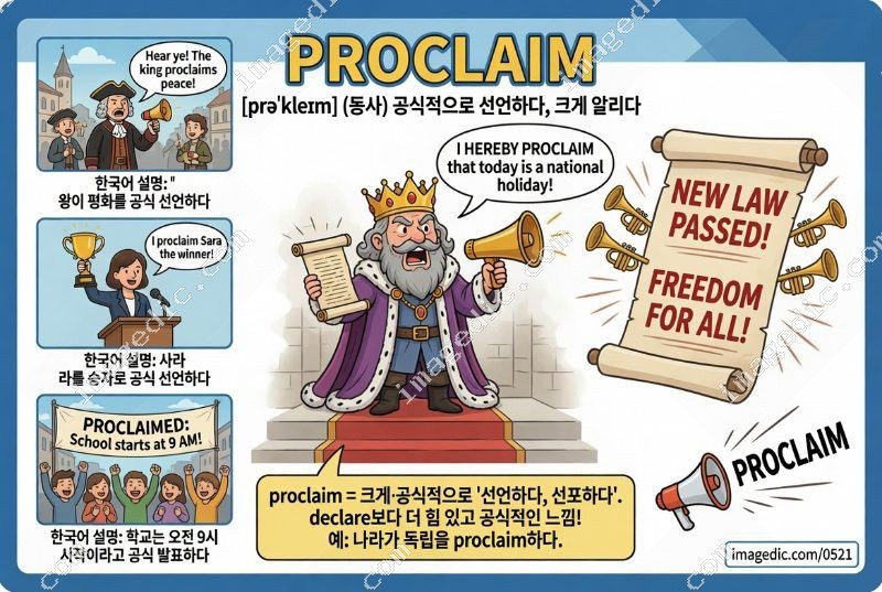 proclaim