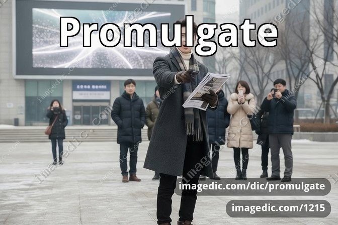 promulgate