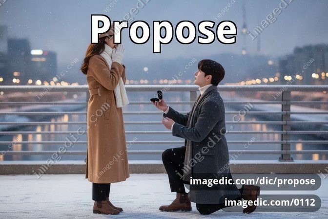 propose