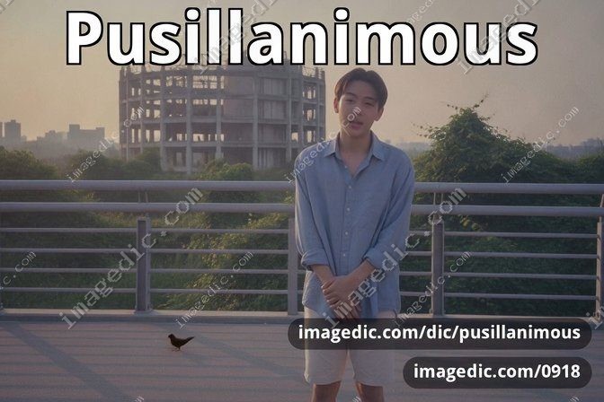 pusillanimous