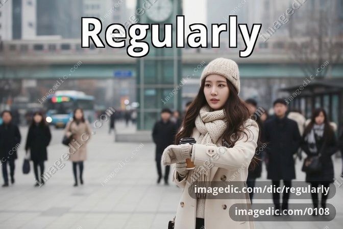 regularly