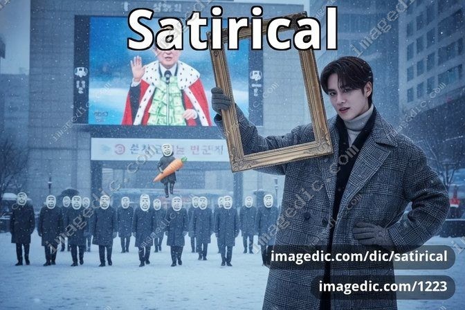 satirical