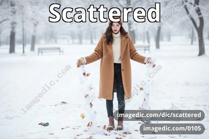 scattered