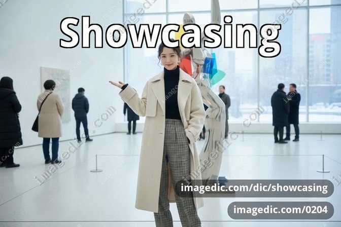 showcasing
