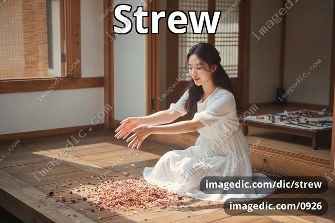 strew